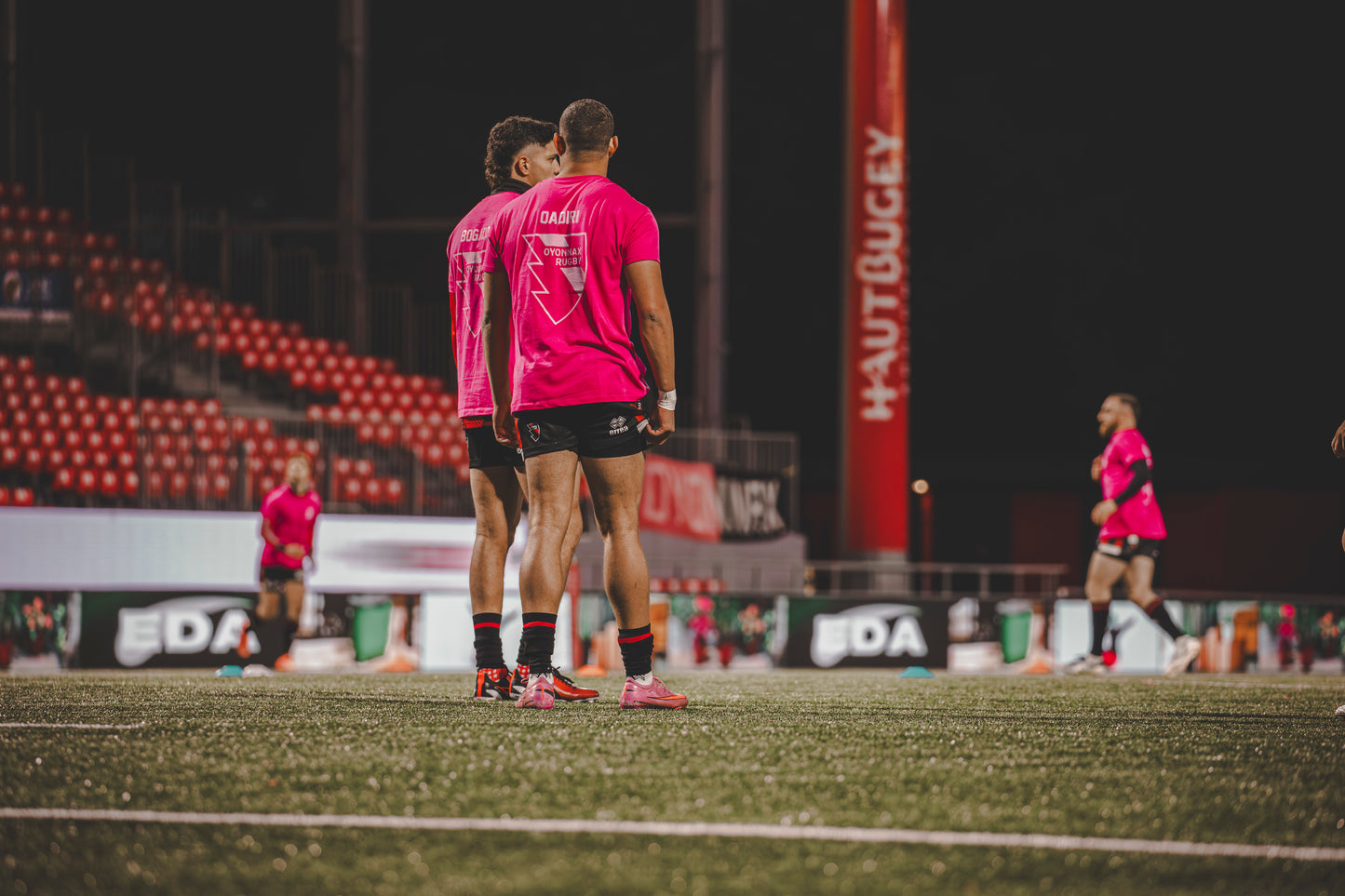 T-shirt "Octobre Rose" version joueur 2025