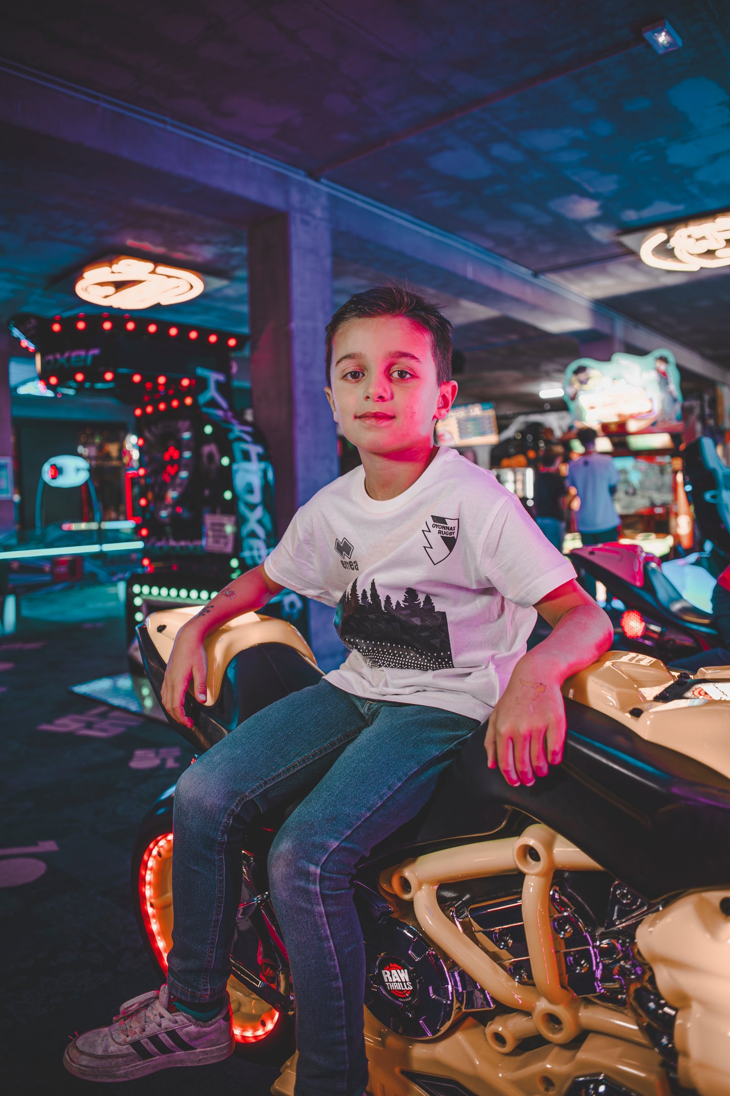 T-shirt Evo Blanc (Junior)