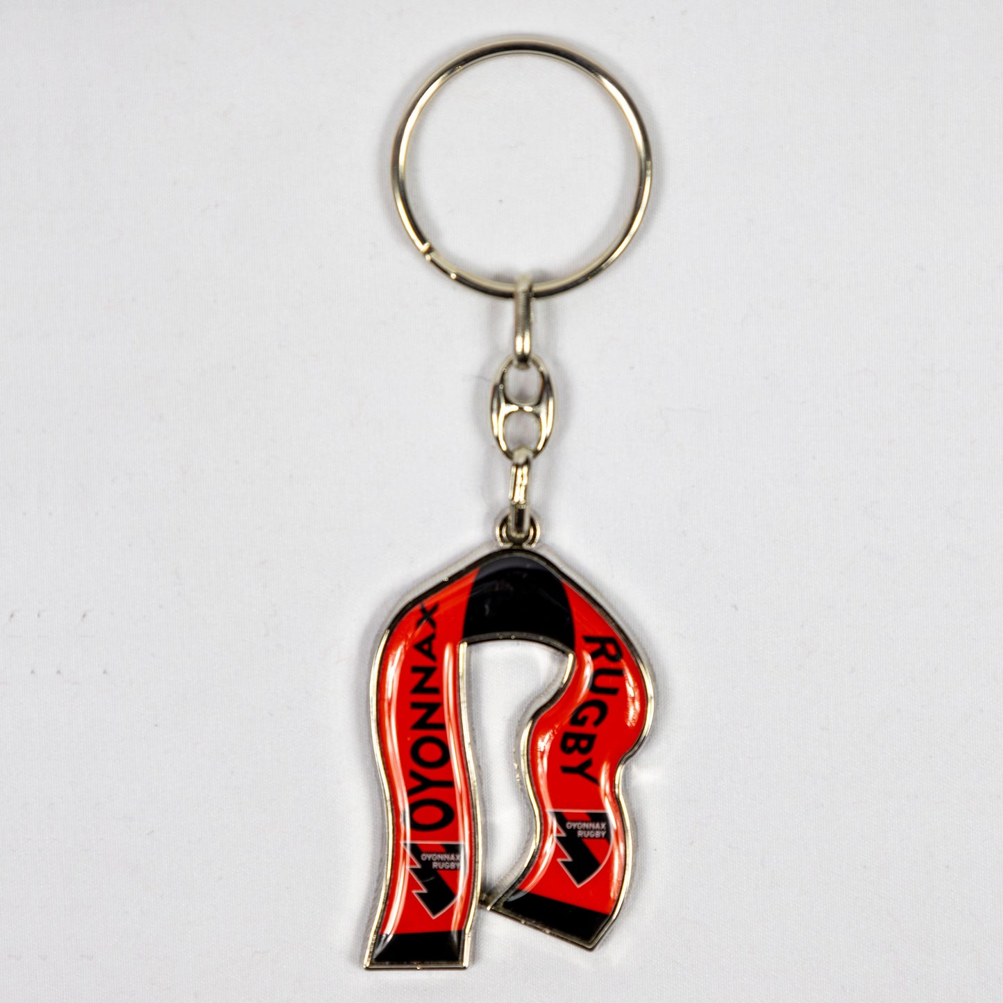 Porte-clefs écharpe métal