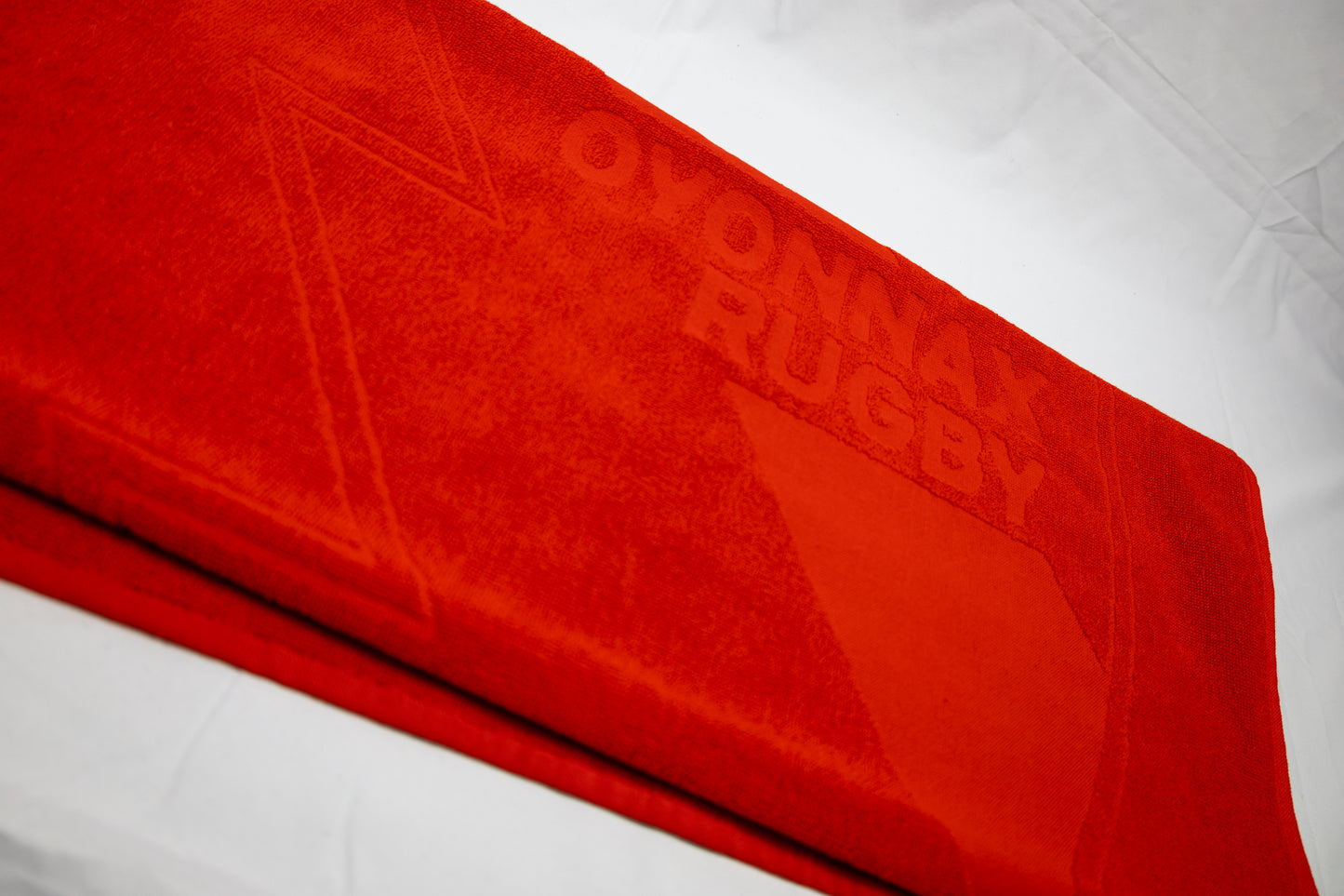 Serviette de sport rouge