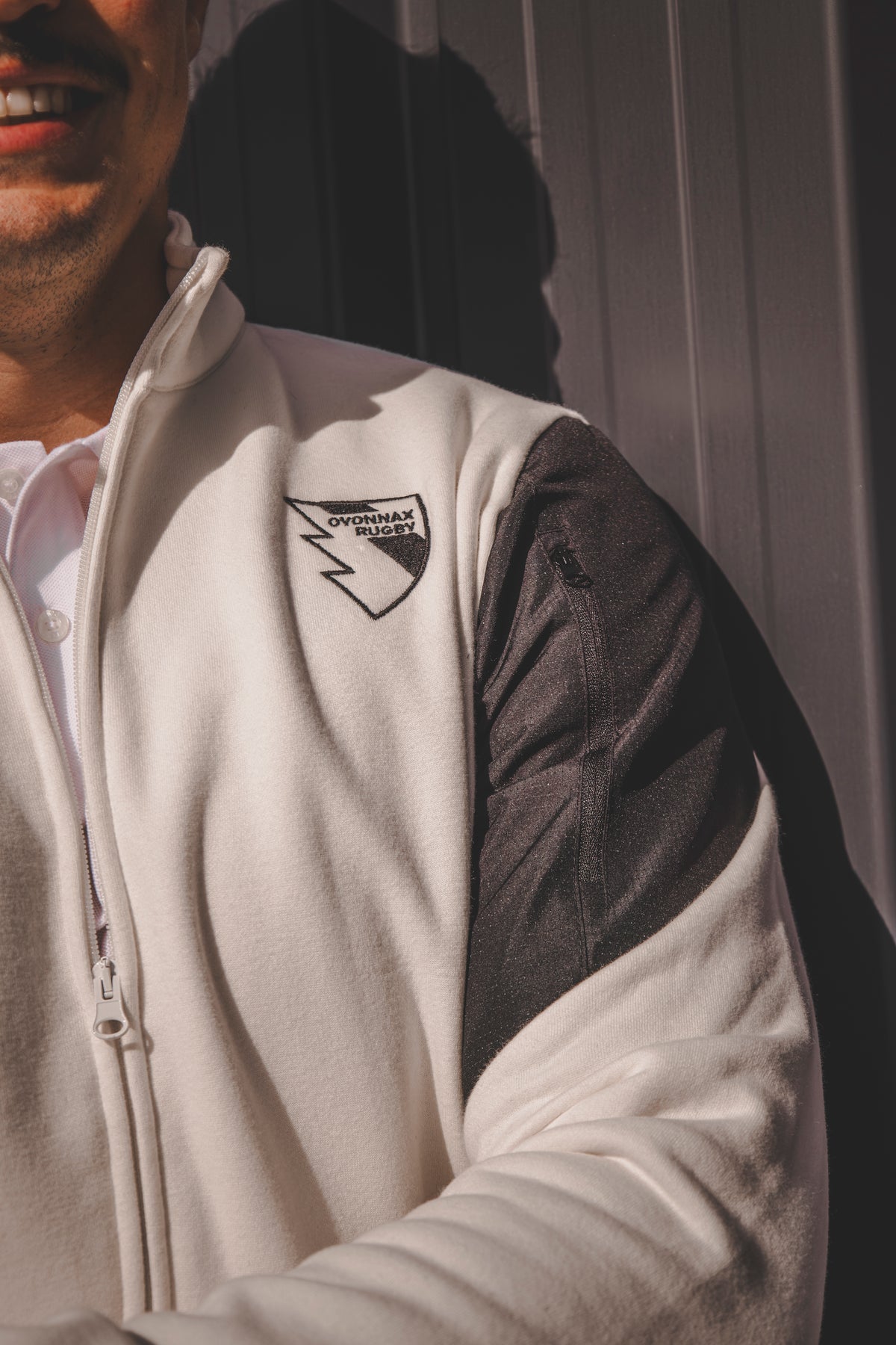 Gilet 'julen" blanc cassé