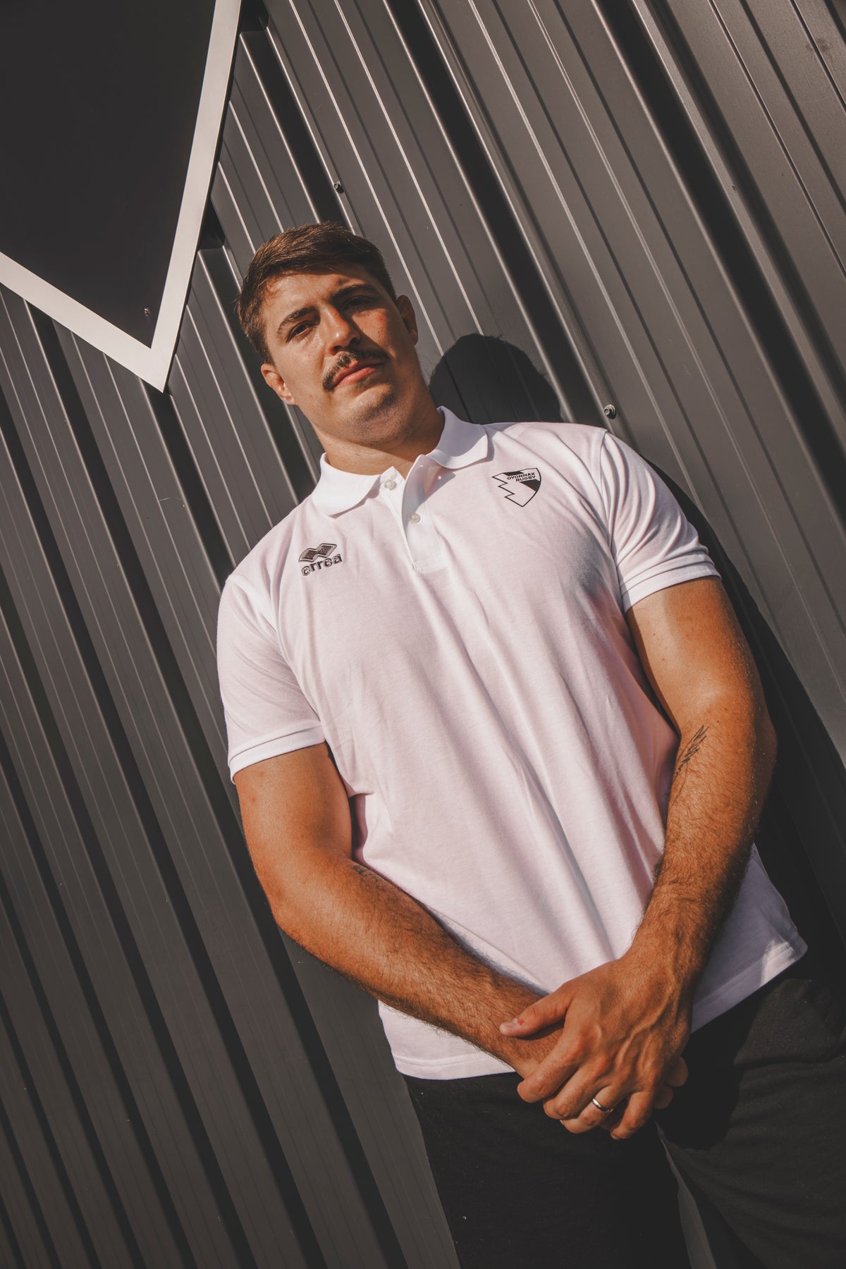 Polo "evo" blanc