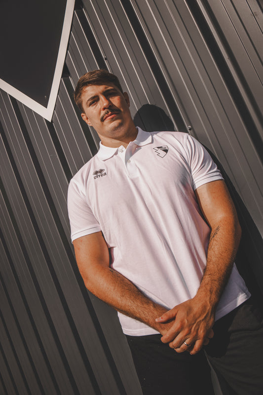 Polo "evo" blanc