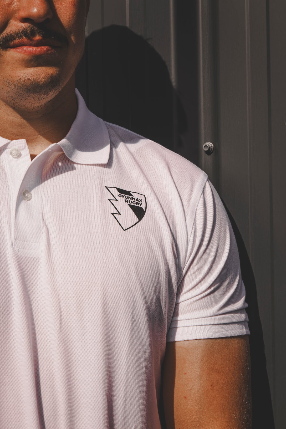 Polo "evo" blanc