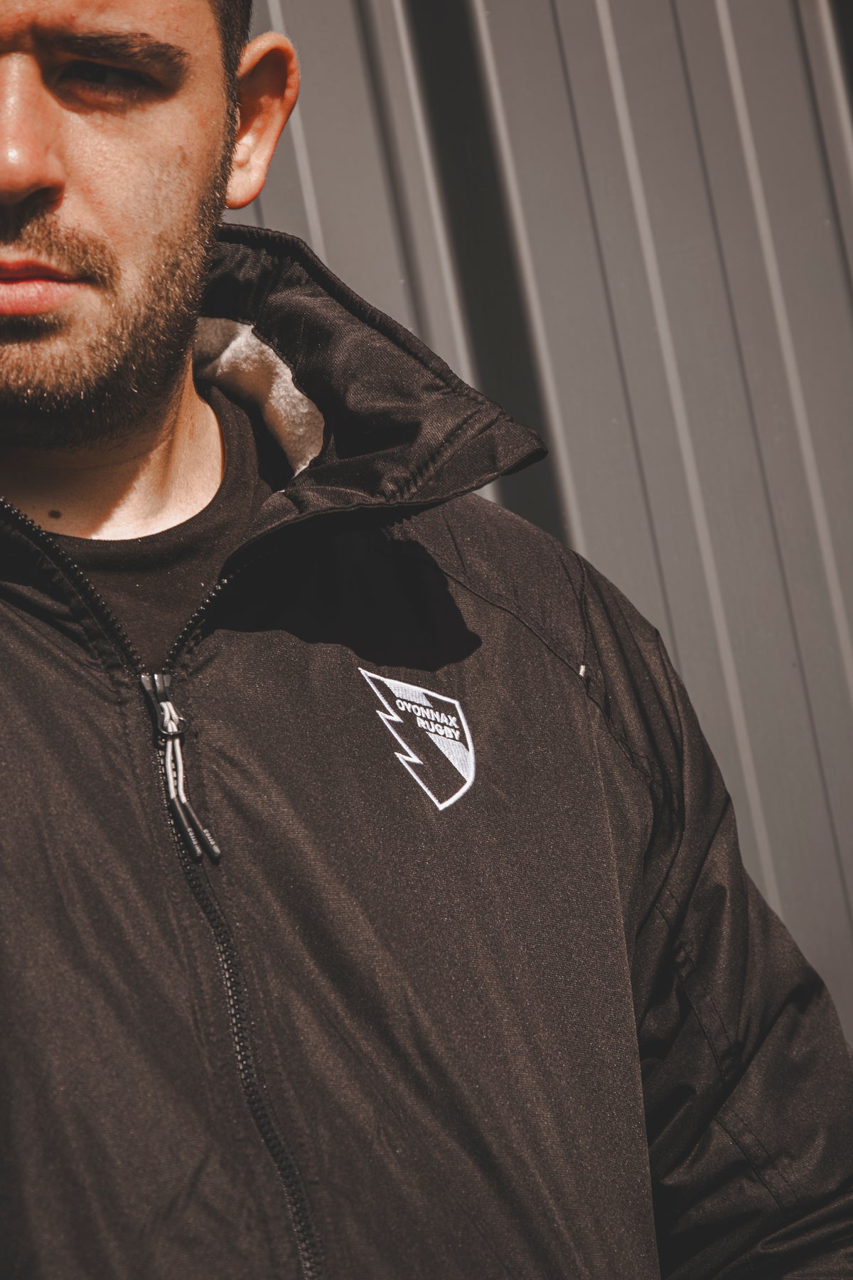 Parka "dna" noir