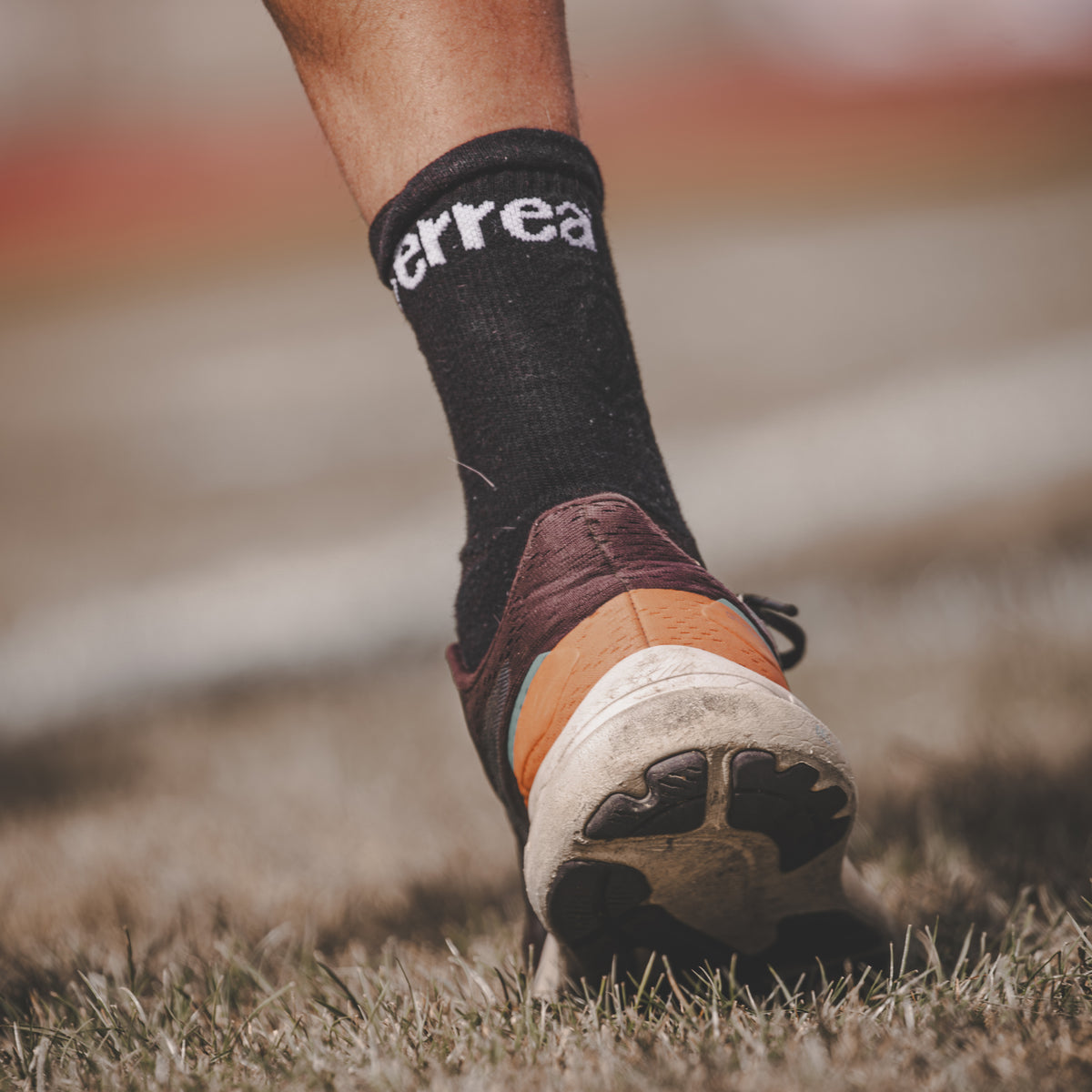Chaussettes "skip" noires