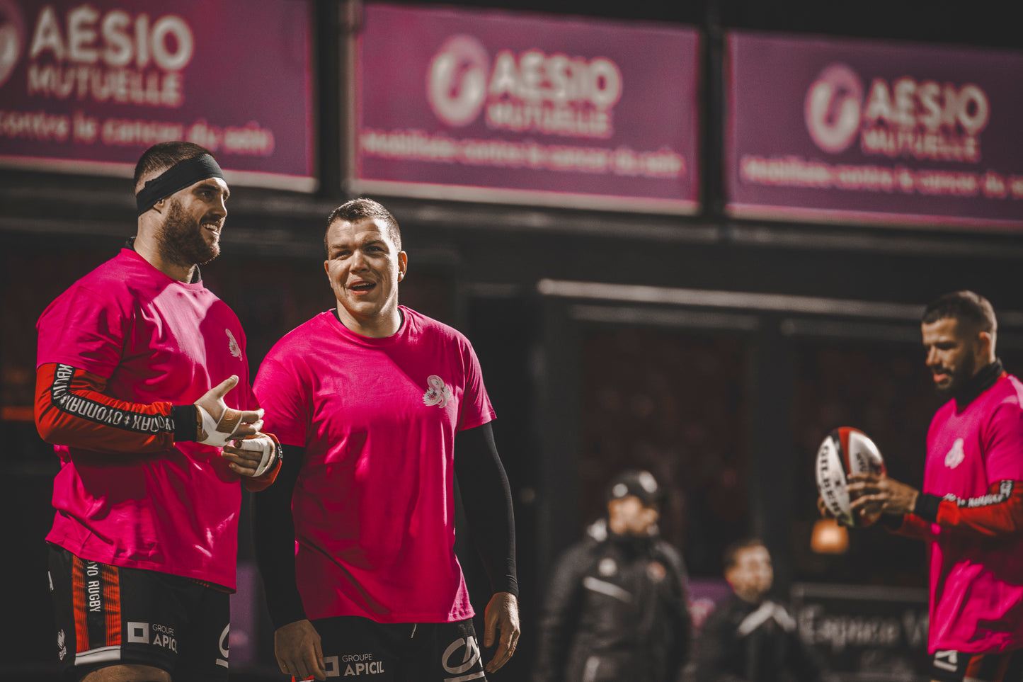 T-shirt "Octobre Rose" version joueur 2025