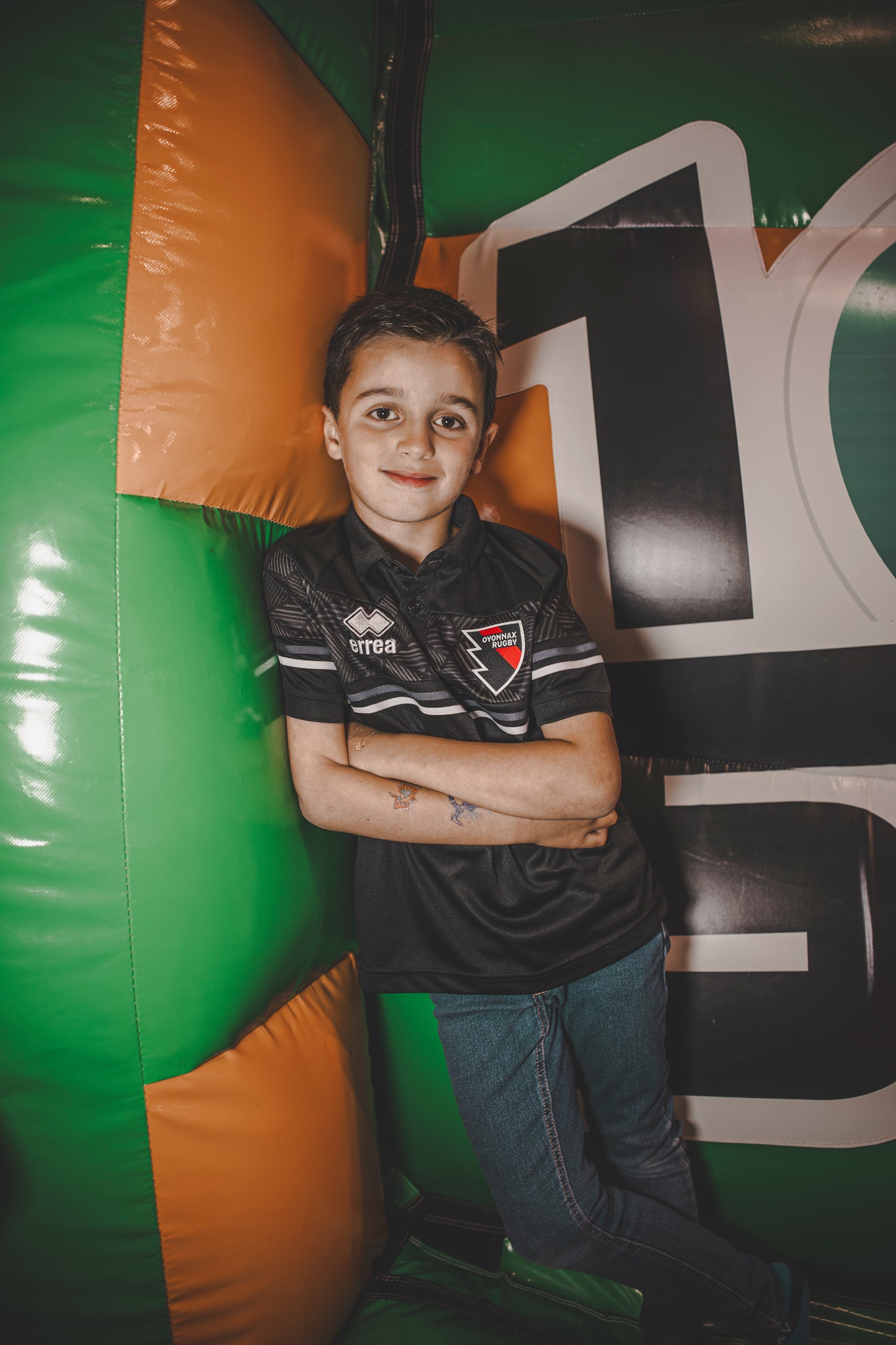 Tee-shirt "diamantis" noir (Junior)