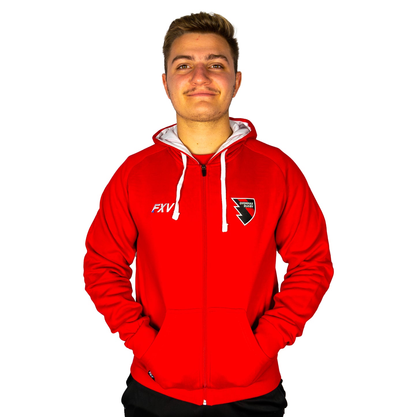 Gilet Rouge x Force XV Oyonnax Rugby